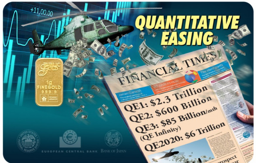 VIP Chuyên sâu: QE chưa hề kết thúc, nó sẽ đẩy vàng vàng lên 3000$ và Bitcoin chạm 100.000$ trong thập kỷ tới